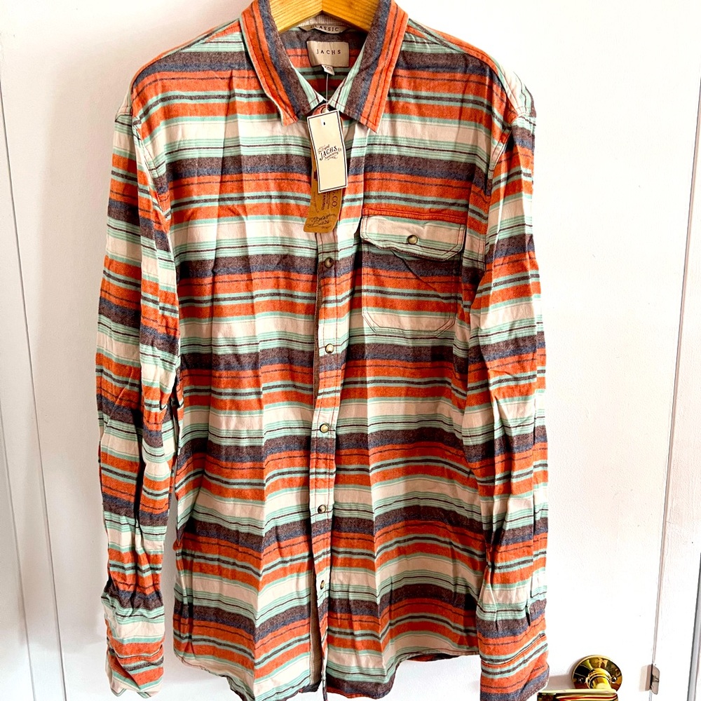 Men’s JACHS Flannel Shirt (NWT)
